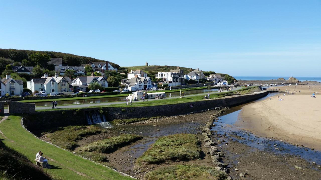 Stones Throw Studio Apartment Bude Cornwall Esterno foto